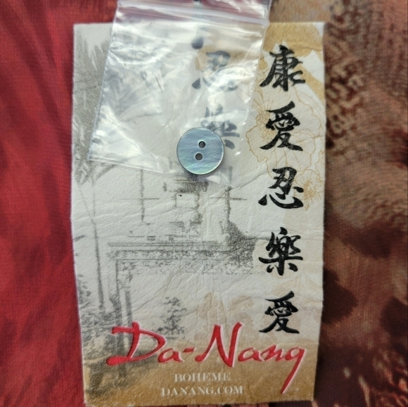 Da-Nang Silk Animal Print Blouse Orange S - Picture 7 of 9